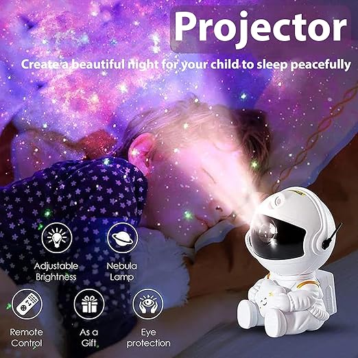 Test : projecteur ciel étoilé TOCVEOE Astronaute Test : projecteur ciel étoilé TOCVEOE Astronaute